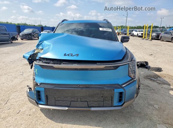 KNDAEFS53R6020058 2024 KIA EV9 Teal Դիմացի տեսք