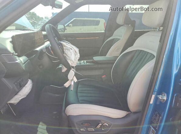 KNDAEFS53R6020058 2024 KIA EV9 Teal Սալոնի դիմացի տեսք