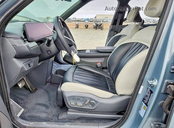 KNDAEFS58R6039950 2024 KIA EV9 Серый Вид салона спереди