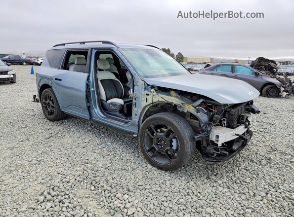KNDAEFS58R6039950 2024 KIA EV9 Серый Передняя правая четверть