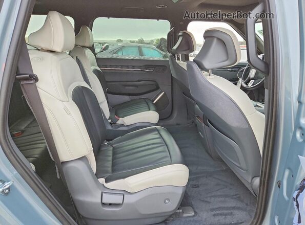KNDAEFS58R6039950 2024 KIA EV9 Серый Вид задней части салона