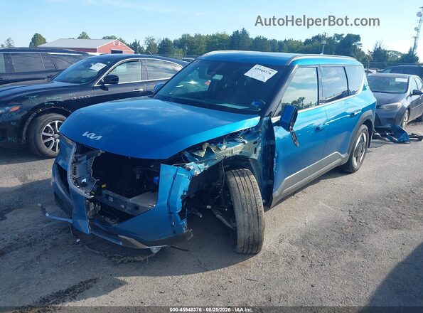 KNDAFFS5XR6036416 2024 KIA EV9 Blue Przód lewy