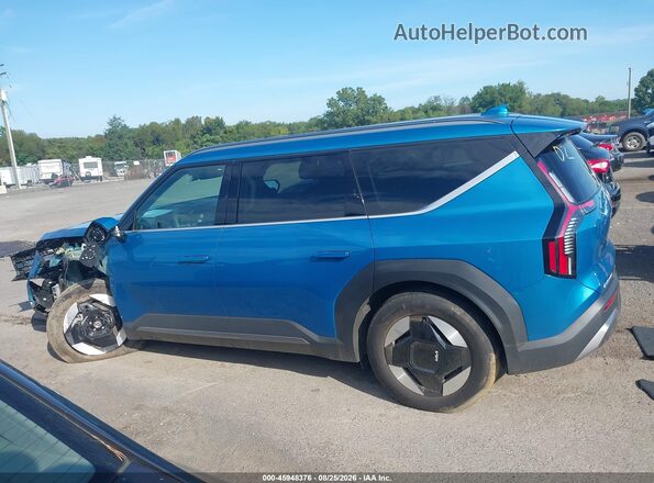 KNDAFFS5XR6036416 2024 KIA EV9 Blue Widok wnętrza 360 stopni
