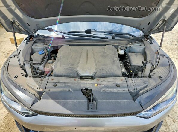 KNDC34LA1P5604086 2023 KIA EV6 Gray უკანა სალონის ხედი