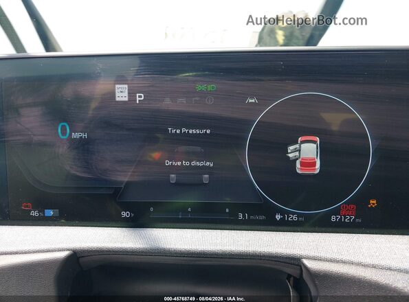 KNDC34LA2N5030854 2022 KIA EV6 Gray 