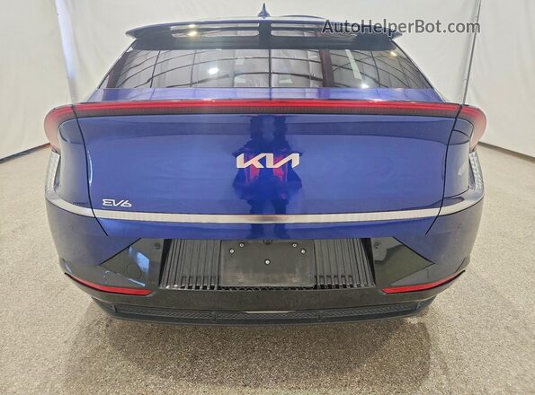 KNDC34LA3P5602808 2023 KIA EV6 Blue უკანა ხედი