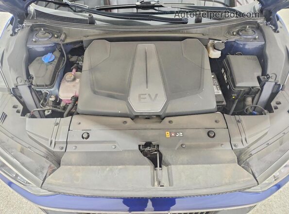KNDC34LA3P5602808 2023 KIA EV6 Blue ძრავის განყოფილების ხედი