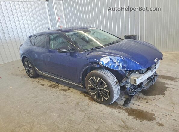 KNDC34LA4P5603322 2023 KIA EV6 Blue Front right