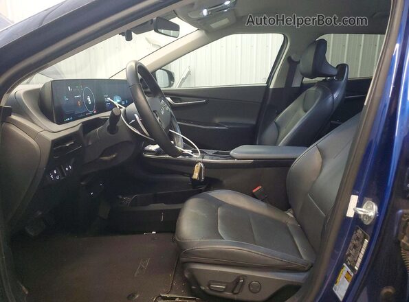 KNDC34LA4P5603322 2023 KIA EV6 Blue Front interior view