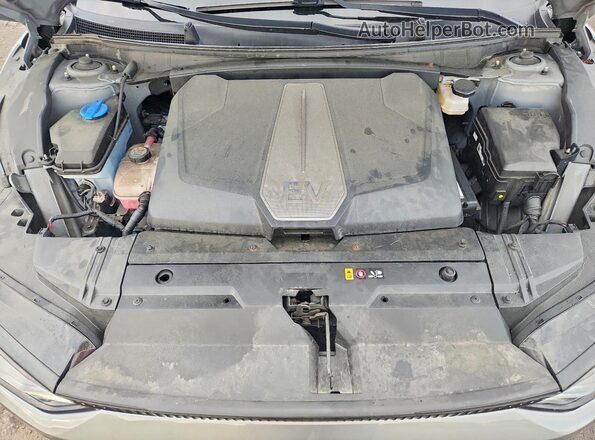 KNDC34LA5P5156841 2023 KIA EV6 Gray ძრავის განყოფილების ხედი
