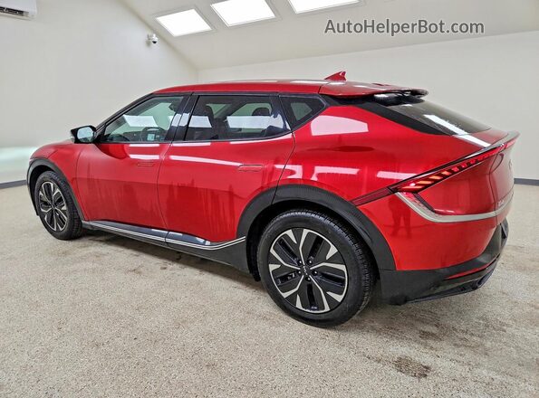 KNDC34LA5P5604396 2023 KIA EV6 Red უკანა მარცხენა