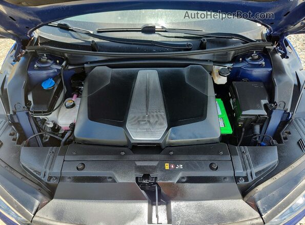 KNDC34LA5R5188191 2024 KIA EV6 Blue უკანა სალონის ხედი