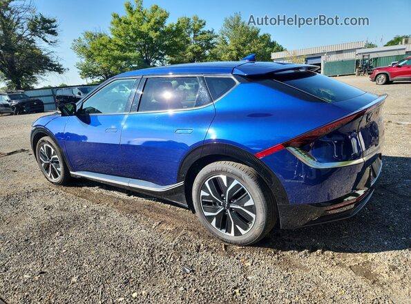 KNDC34LA7R5617797 2024 KIA EV6 Blue Вид наклейки з VIN-кодом