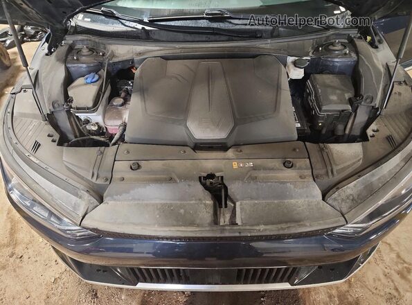 KNDC34LA9R5199159 2024 KIA EV6 Blue უკანა სალონის ხედი