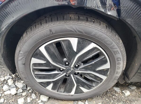 KNDC34LAXP5129084 2023 KIA EV6 Blue Widok naklejki z numerem VIN