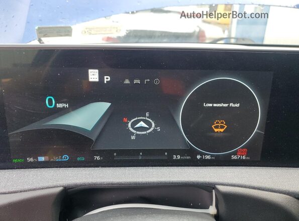 KNDC34LAXP5129084 2023 KIA EV6 Blue 