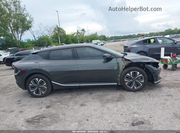 KNDC34LAXR5195752 2024 KIA EV6 Gray Widok wnętrza 360 stopni