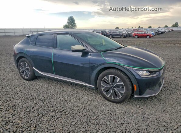 KNDC3DLC0R5203326 2024 KIA EV6 Черный Передняя правая четверть