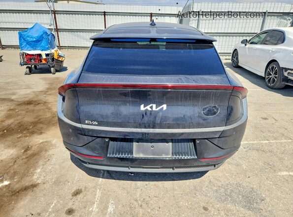KNDC3DLC1N5087676 2022 KIA EV6 Charcoal Vista trasera