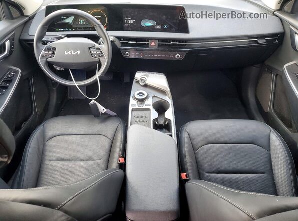 KNDC3DLC2P5119456 2023 KIA EV6 Gray Vista del salpicadero