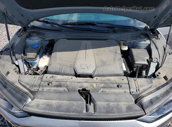 KNDC3DLC2P5119456 2023 KIA EV6 Gray Vista del compartimento del motor