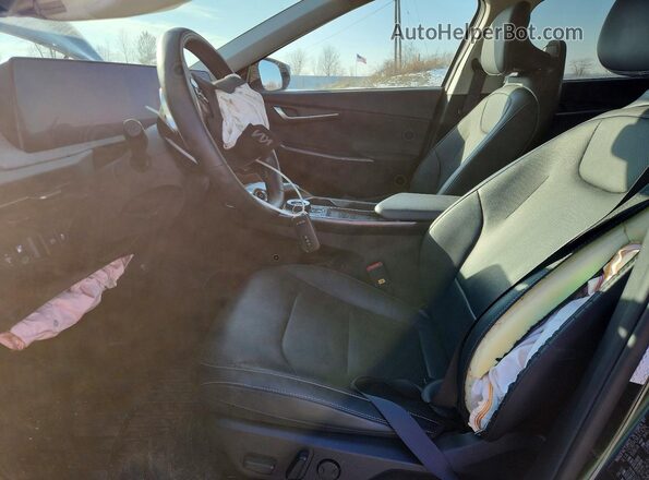 KNDC3DLC9N5056269 2022 KIA EV6 Black წინა სალონის ხედი