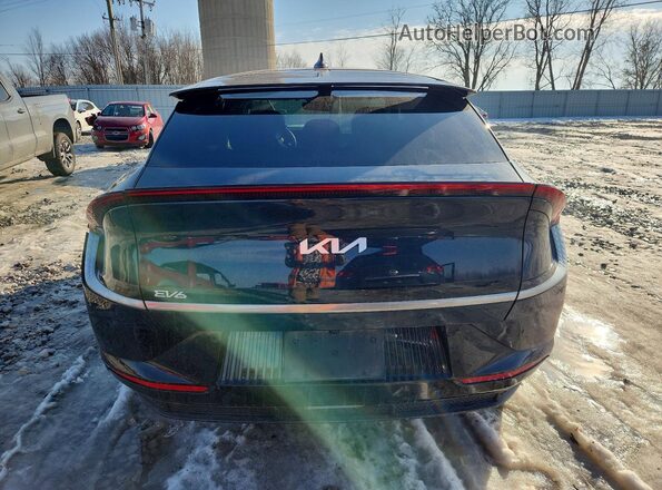 KNDC3DLC9N5056269 2022 KIA EV6 Black უკანა ხედი