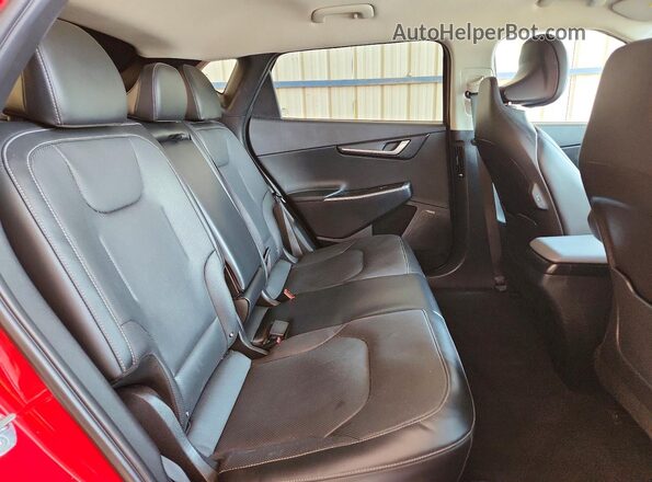 KNDC3DLC9R5161187 2024 KIA EV6 Red Vista interior trasera