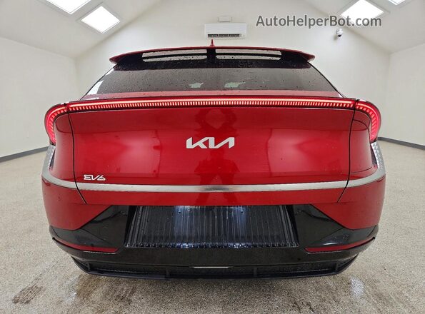 KNDC3DLC9R5161187 2024 KIA EV6 Red Vista trasera