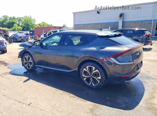 KNDC3DLCXN5070763 2022 KIA EV6 Black უკანა მარცხენა