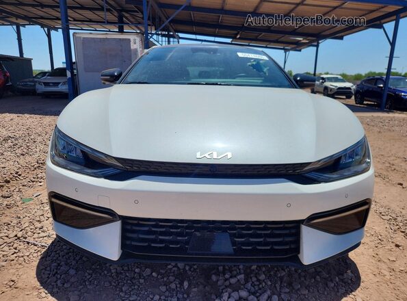 KNDC44LA7P5144610 2023 KIA EV6 White Vista frontal