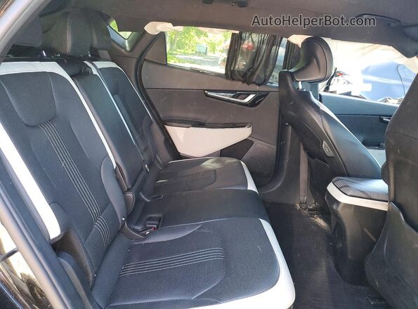 KNDC4DLC1N5040676 2022 KIA EV6 Black Rear seats view