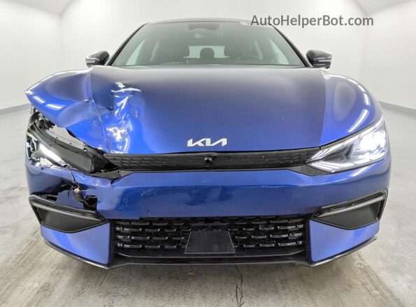 KNDC4DLC4R5196054 2024 KIA EV6 Blue Vista frontal
