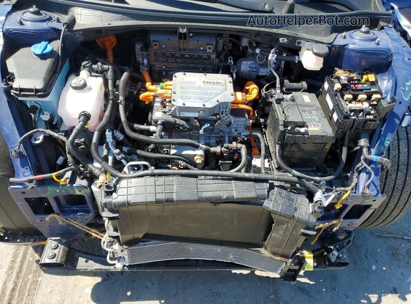 KNDC4DLC8R5178608 2024 KIA EV6 Blue უკანა სალონის ხედი