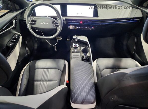 KNDC4DLC9R5164720 2024 KIA EV6 Blue Vista del salpicadero