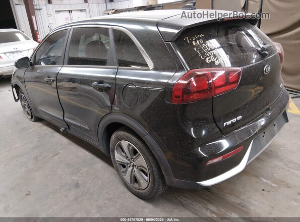 KNDCB3LC0J5131576 2018 KIA NIRO Черный Задняя левая четверть