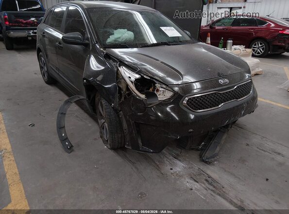 KNDCB3LC0J5131576 2018 KIA NIRO Черный Вид спереди