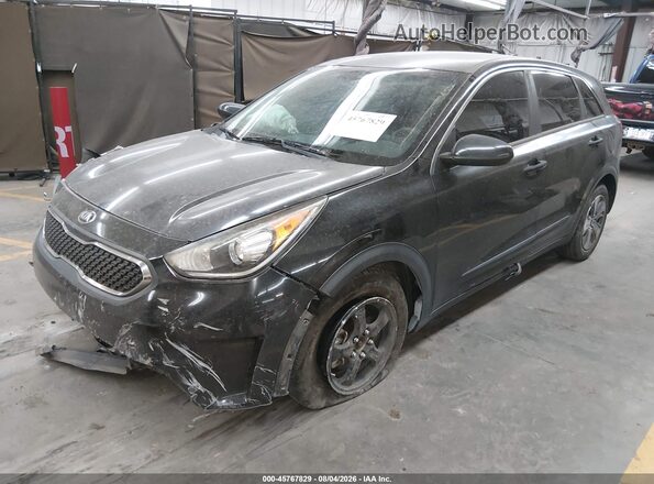 KNDCB3LC0J5131576 2018 KIA NIRO Черный Передняя левая четверть