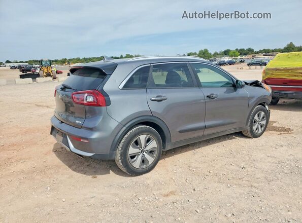 KNDCB3LC0J5179109 2018 KIA NIRO Gray Tył prawy