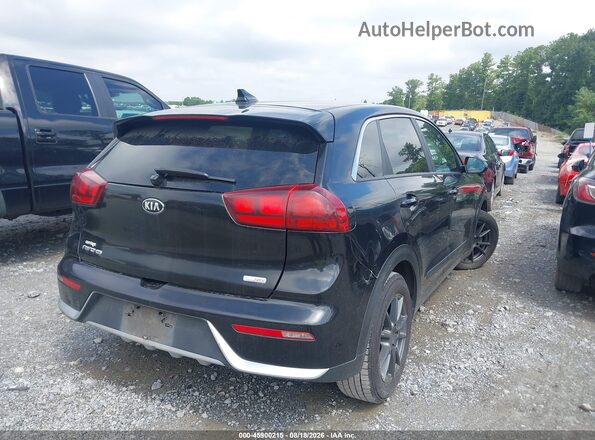 KNDCB3LC0J5204624 2018 KIA NIRO Black Задня права чверть