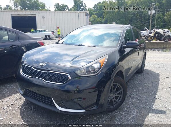 KNDCB3LC0J5204624 2018 KIA NIRO Black Передня ліва чверть