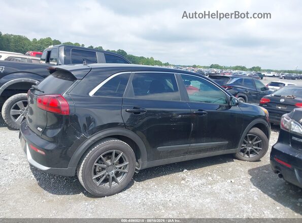 KNDCB3LC0J5204624 2018 KIA NIRO Black Вид задньої частини салону