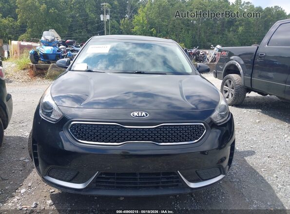 KNDCB3LC0J5204624 2018 KIA NIRO Black Вид щитка приладів