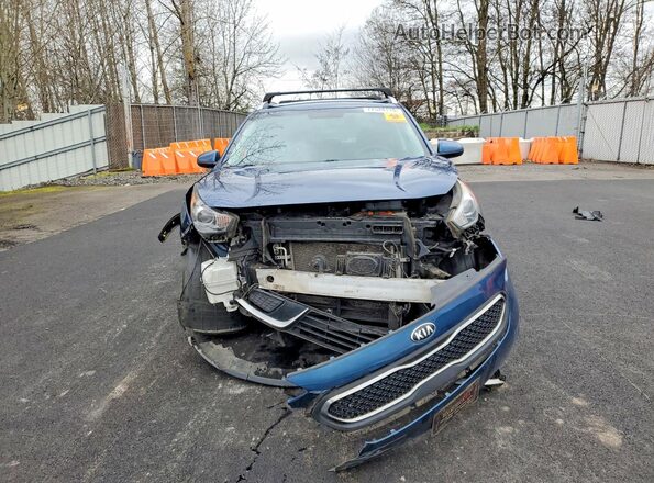 KNDCB3LC0J5205515 2018 KIA NIRO Blue Front view