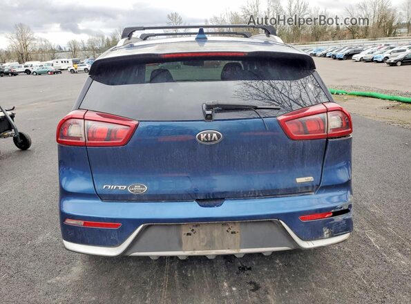KNDCB3LC0J5205515 2018 KIA NIRO Blue Rear view