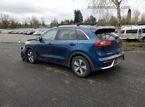 KNDCB3LC0J5205515 2018 KIA NIRO Blue Rear left