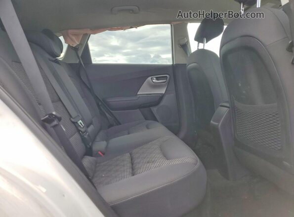 KNDCB3LC0K5218427 2019 KIA NIRO White Widok wnętrza z tyłu