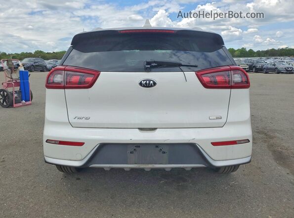 KNDCB3LC0K5218427 2019 KIA NIRO White Widok z tyłu