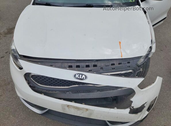 KNDCB3LC0K5218427 2019 KIA NIRO White Widok komory silnika