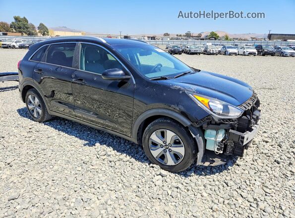 KNDCB3LC0K5225118 2019 KIA NIRO Black წინა მარჯვენა